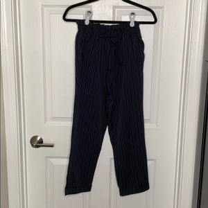 navy blue palazzo pants